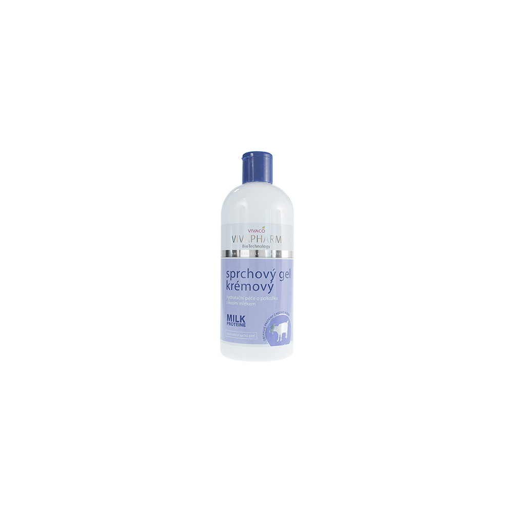 Produktbild för VivaPharm Shower Gel with Goats Milk W 400ml