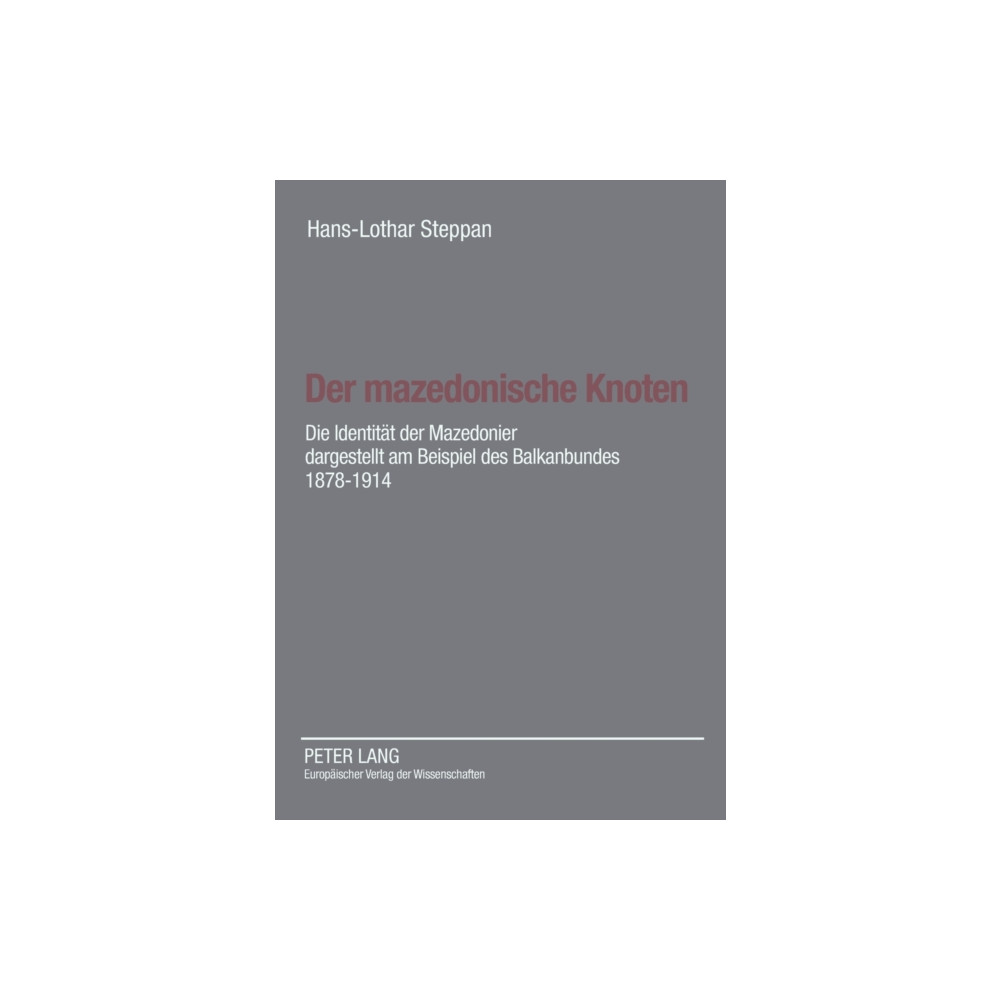 Produktbild för Der mazedonische Knoten (häftad, ger)