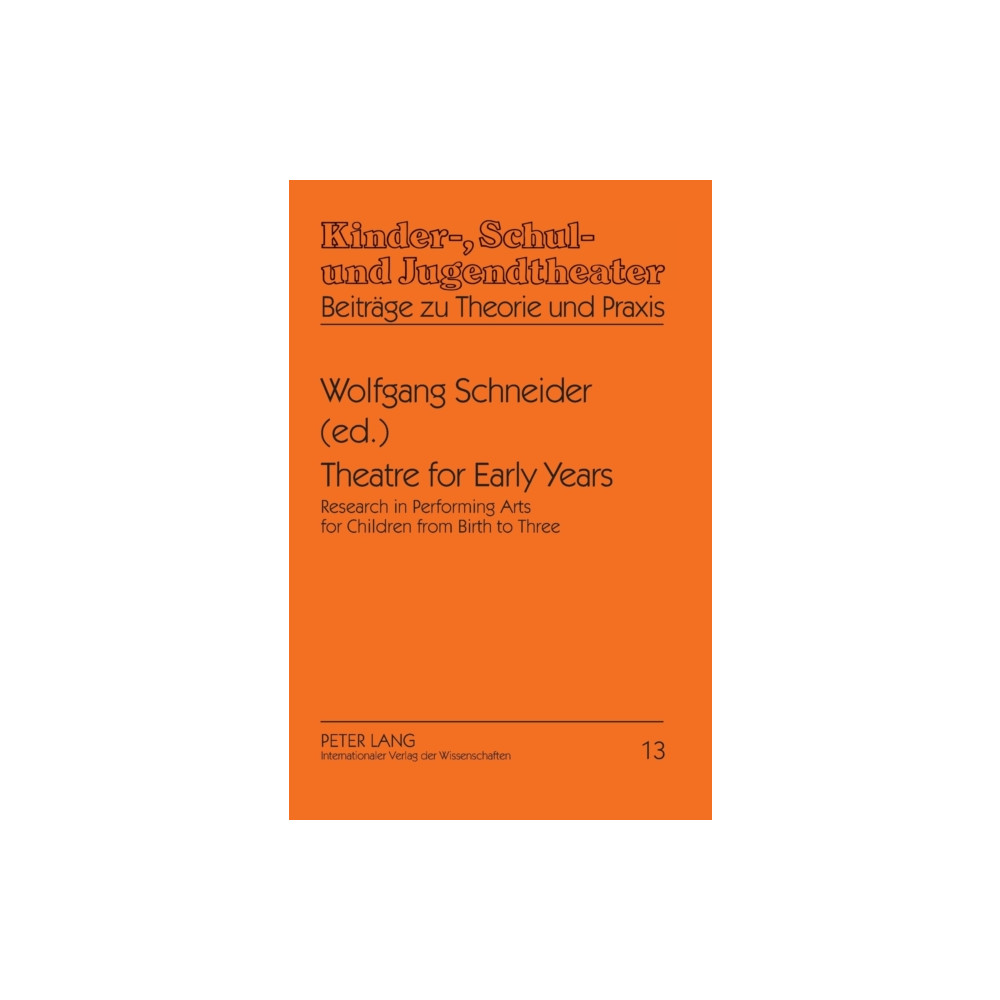 Produktbild för Theatre for Early Years (inbunden, eng)
