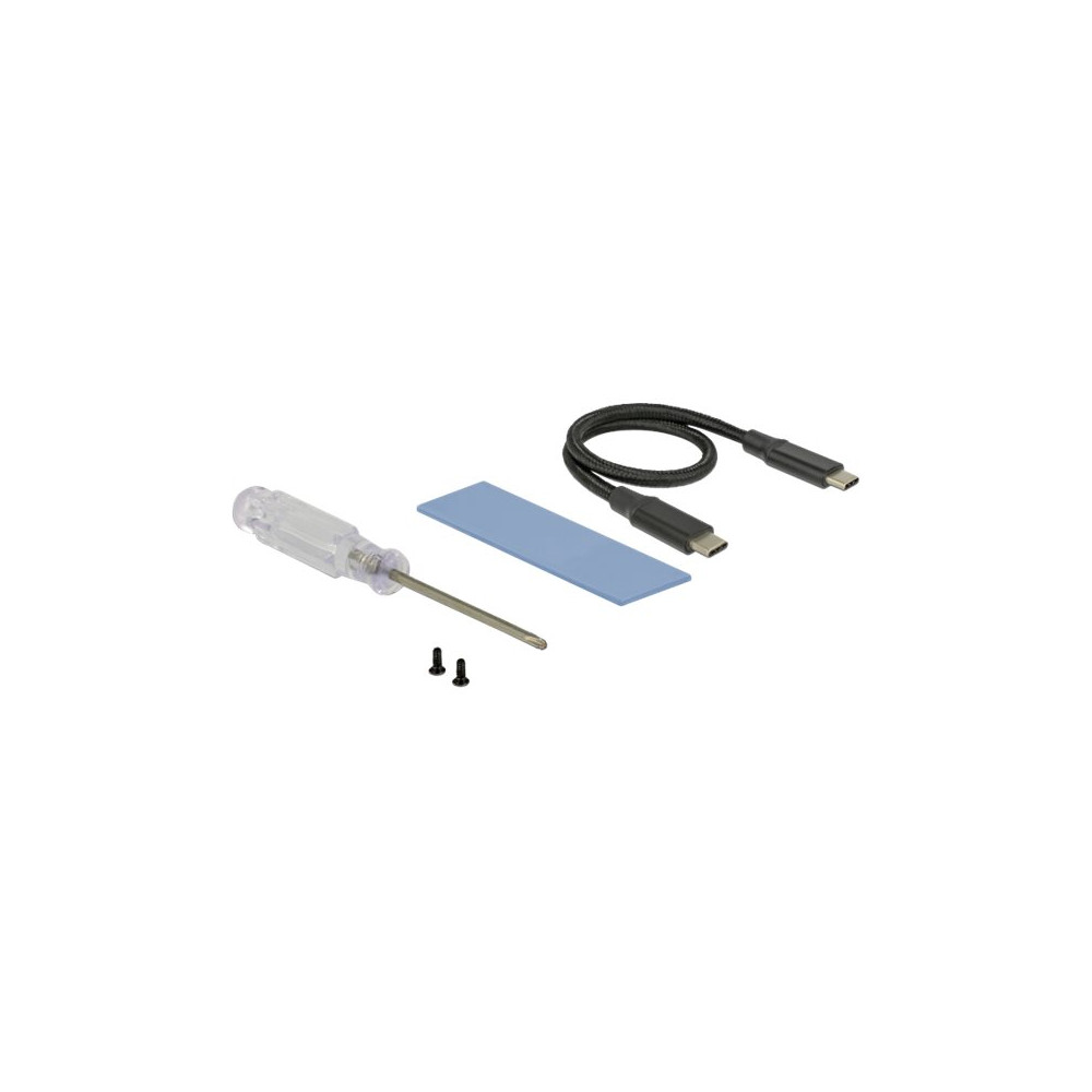 Produktbild för Delock - förvaringslåda - M.2 Card - USB 3.1 (Gen 2)