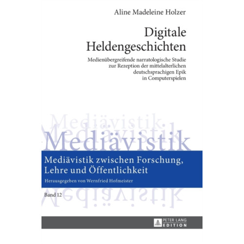 Peter lang ag Digitale Heldengeschichten (inbunden, ger)