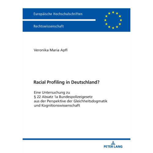 Peter lang ag Racial Profiling in Deutschland? (häftad, ger)
