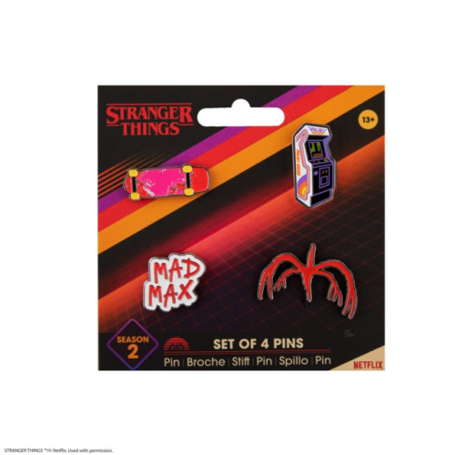 Wizard Alliance Pin set of 4 - Stranger Things Season 2