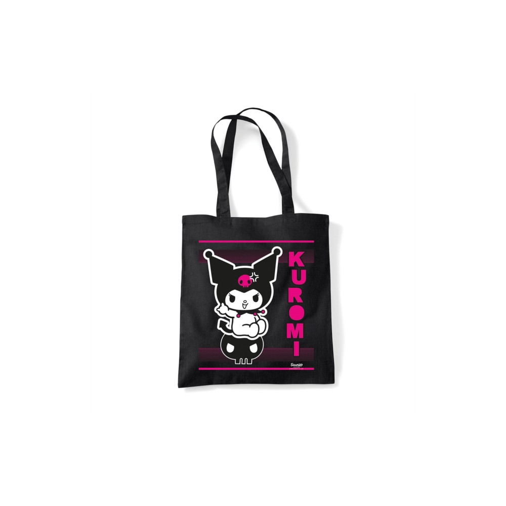 Produktbild för Kuromi (Rocking Out) Tote Bag