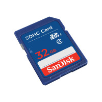 Produktbild för SanDisk Standard - flash-minneskort - 32 GB - SDHC