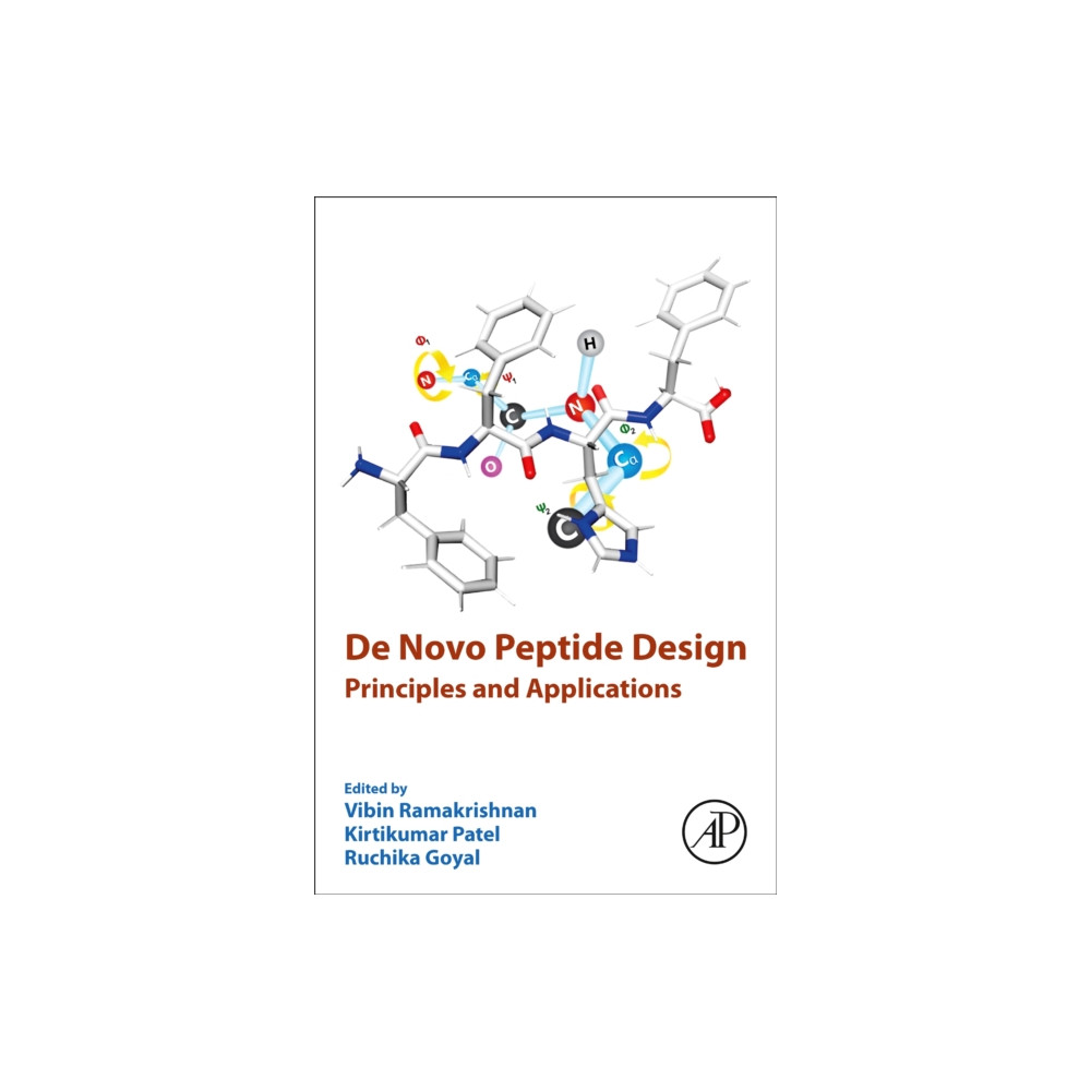 Produktbild för De Novo Peptide Design (häftad, eng)