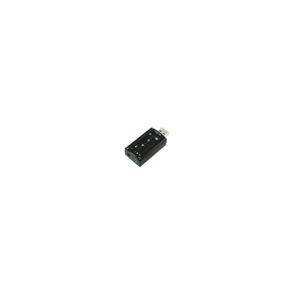 Produktbild för LogiLink USB Soundcard with Virtual 7.1 Soundeffects - ljudkort - USB 2.0