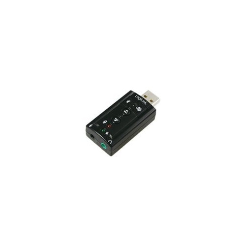 2direct LogiLink USB Soundcard with Virtual 7.1 Soundeffects - ljudkort - USB 2.0