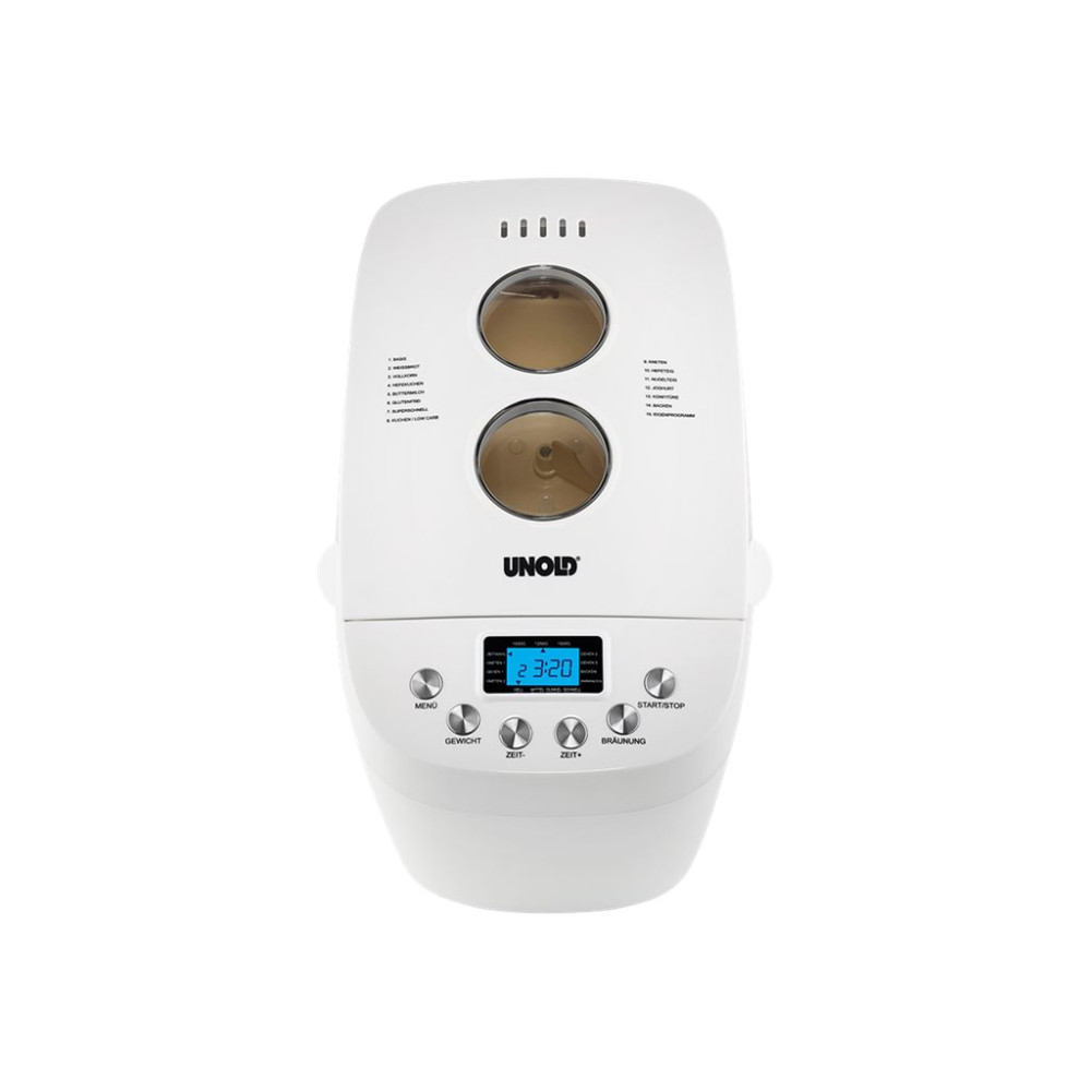 Produktbild för UNOLD BACKMEISTER 68520 Big White - bakmaskin - vit