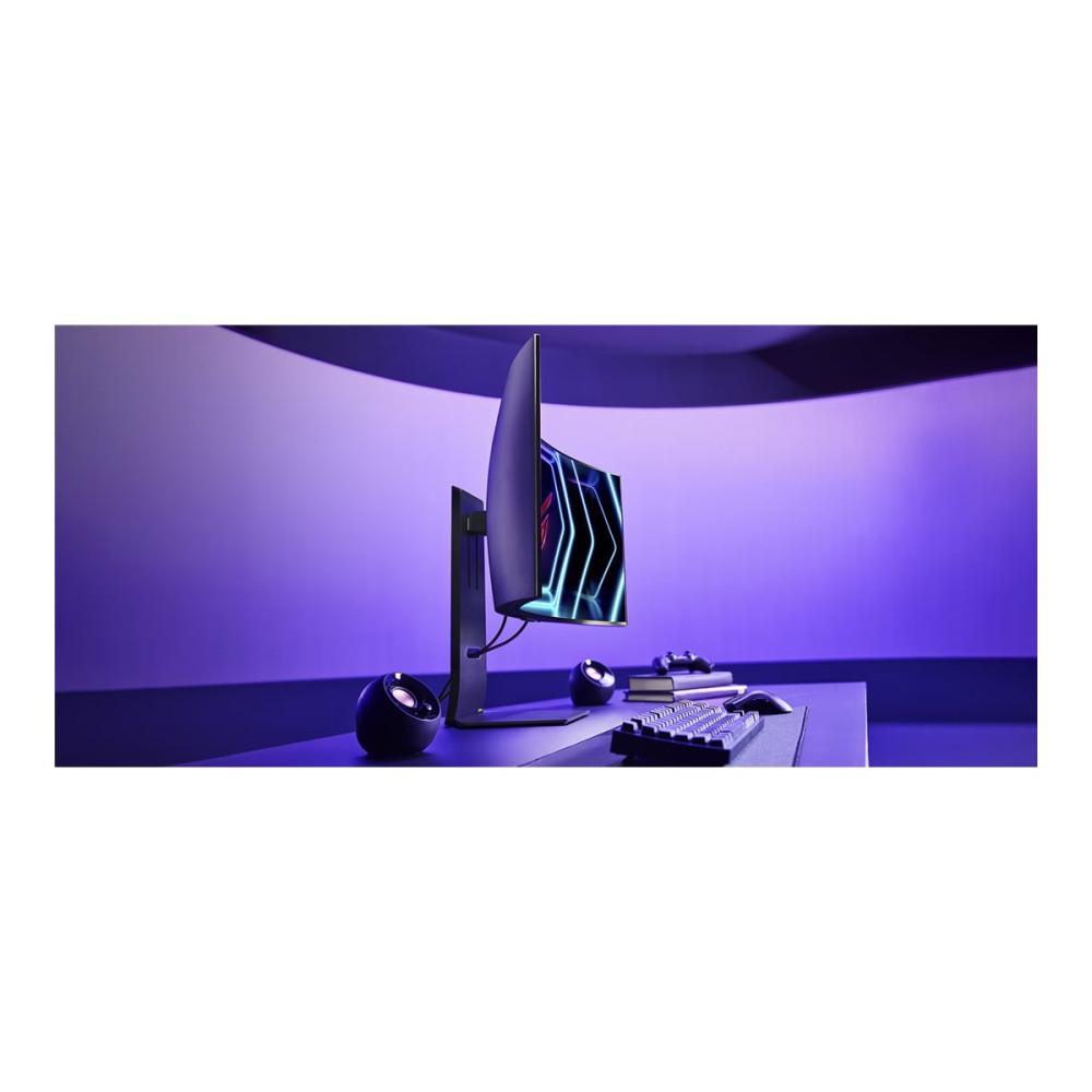 Produktbild för LG UltraGear 39GS95QE-B - OLED-monitor - böjd - 39" - HDR
