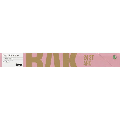 Fixa Fixa Bakplåtspapper 24ark