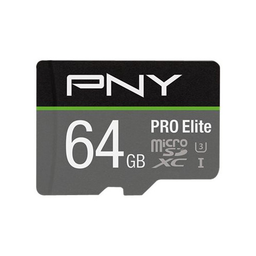 PNY Technologies PNY PRO Elite - flash-minneskort - 64 GB - mikroSDXC UHS-I