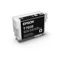 Produktbild för Epson T7608 - mattsvart - original - bläckpatron