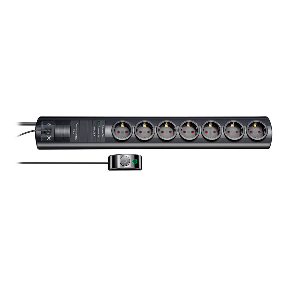 Produktbild för brennenstuhl Primera-Tec Comfort Switch Plus - överspänningsskydd - 3500 watt