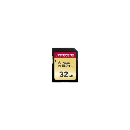 Transcend Information Transcend 500S - flash-minneskort - 32 GB - SDHC UHS-I