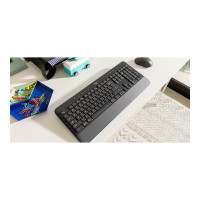 Produktbild för Logitech Signature - tangentbord - QWERTZ - tysk - grafit Inmatningsenhet