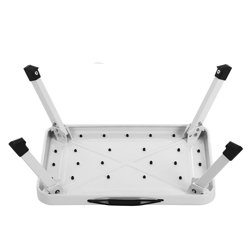 Produktbild för Steel Ladder Black, White 40x29x6cm