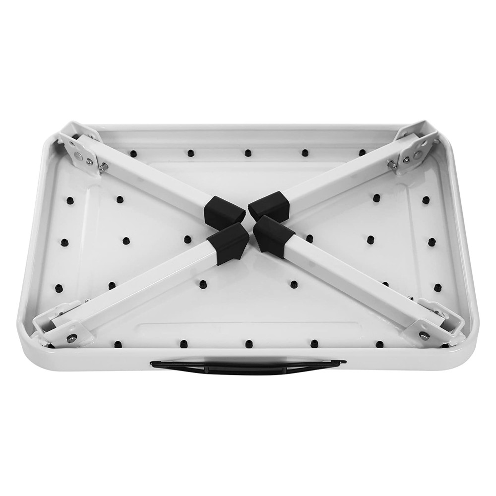 Produktbild för Steel Ladder Black, White 40x29x6cm