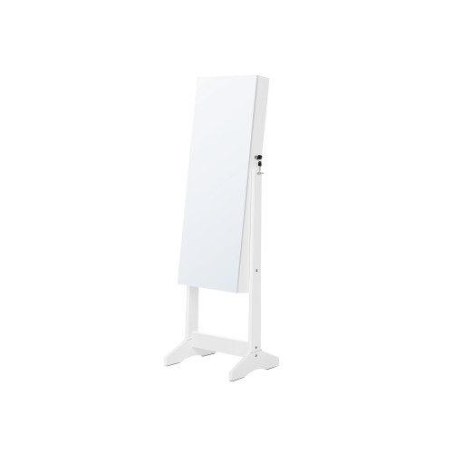 Songmics Jewelry Armoire White 152x41x37cm