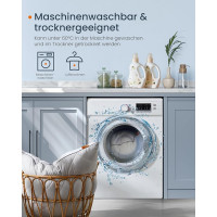 Produktbild för Bed Pillow Grey 80x80x18cm