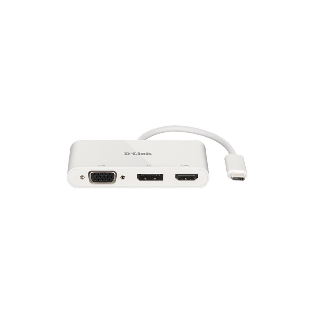 Produktbild för D-Link DUB-V310 - videokort - DisplayPort / HDMI / VGA - 11 cm