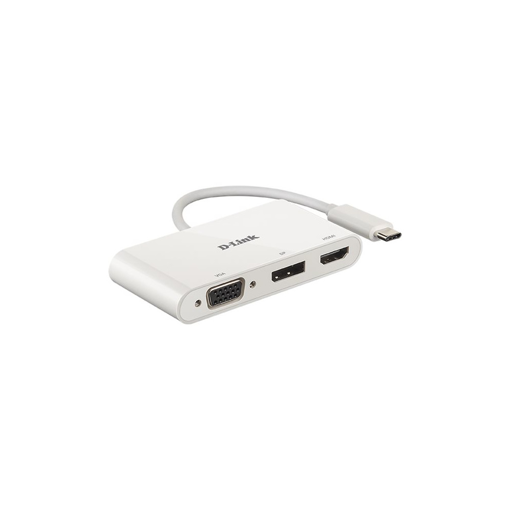 Produktbild för D-Link DUB-V310 - videokort - DisplayPort / HDMI / VGA - 11 cm