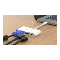Produktbild för D-Link DUB-V310 - videokort - DisplayPort / HDMI / VGA - 11 cm