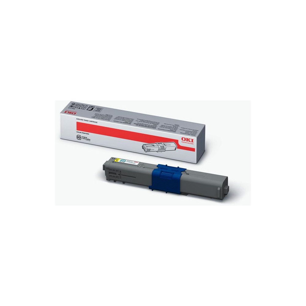 Produktbild för Toner OKI 45862837 7,3K gul