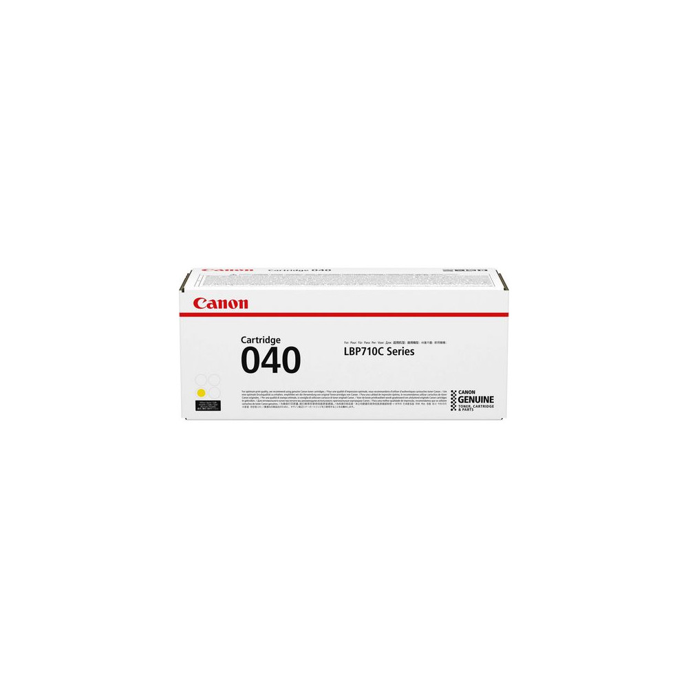 Produktbild för Toner CANON CRG 040 5,4K gul