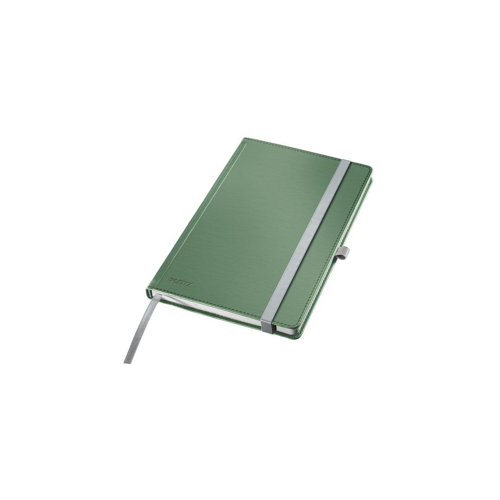 Produktbild för Ant.bok LEITZ Style A5 H linj 80bl grön