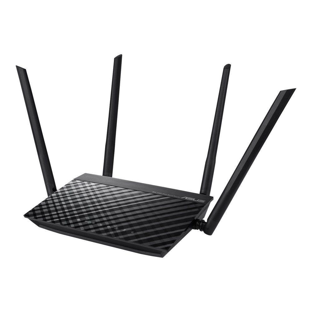Produktbild för ASUS RT-AC1200 V2 - trådlös router - Wi-Fi 5 - skrivbordsmodell