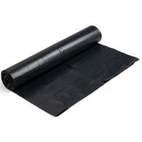 Produktbild för Plastsäck LD R100% 110L 60my svart 25/rl