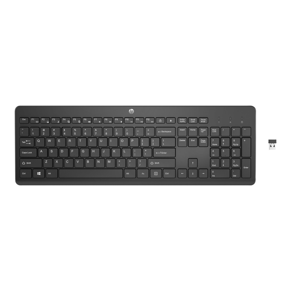 Produktbild för HP 230 - tangentbord - tysk - svart Inmatningsenhet