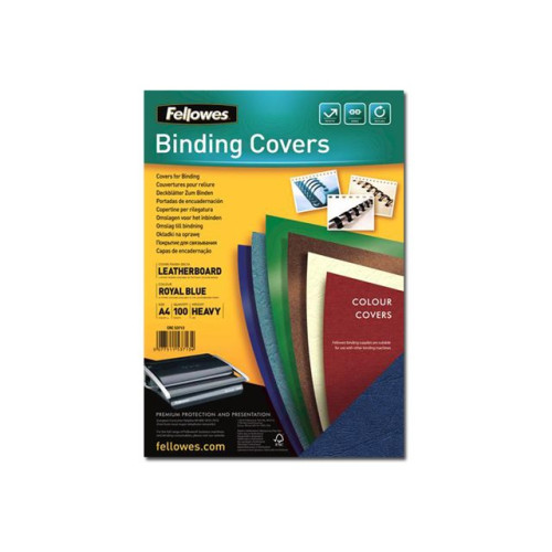 FELLOWES Fellowes Delta - 100 stk - 250 g/m² - bindningsskydd