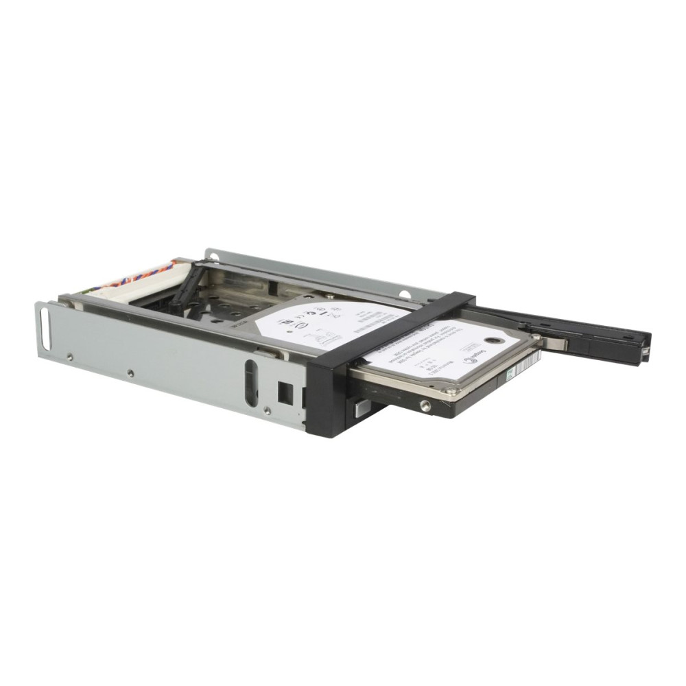 Produktbild för StarTech.com 2 enheter 2,5" hyllfri hot swap SATA med flyttbara bakpanelshyllor - adapter för lagringsfack