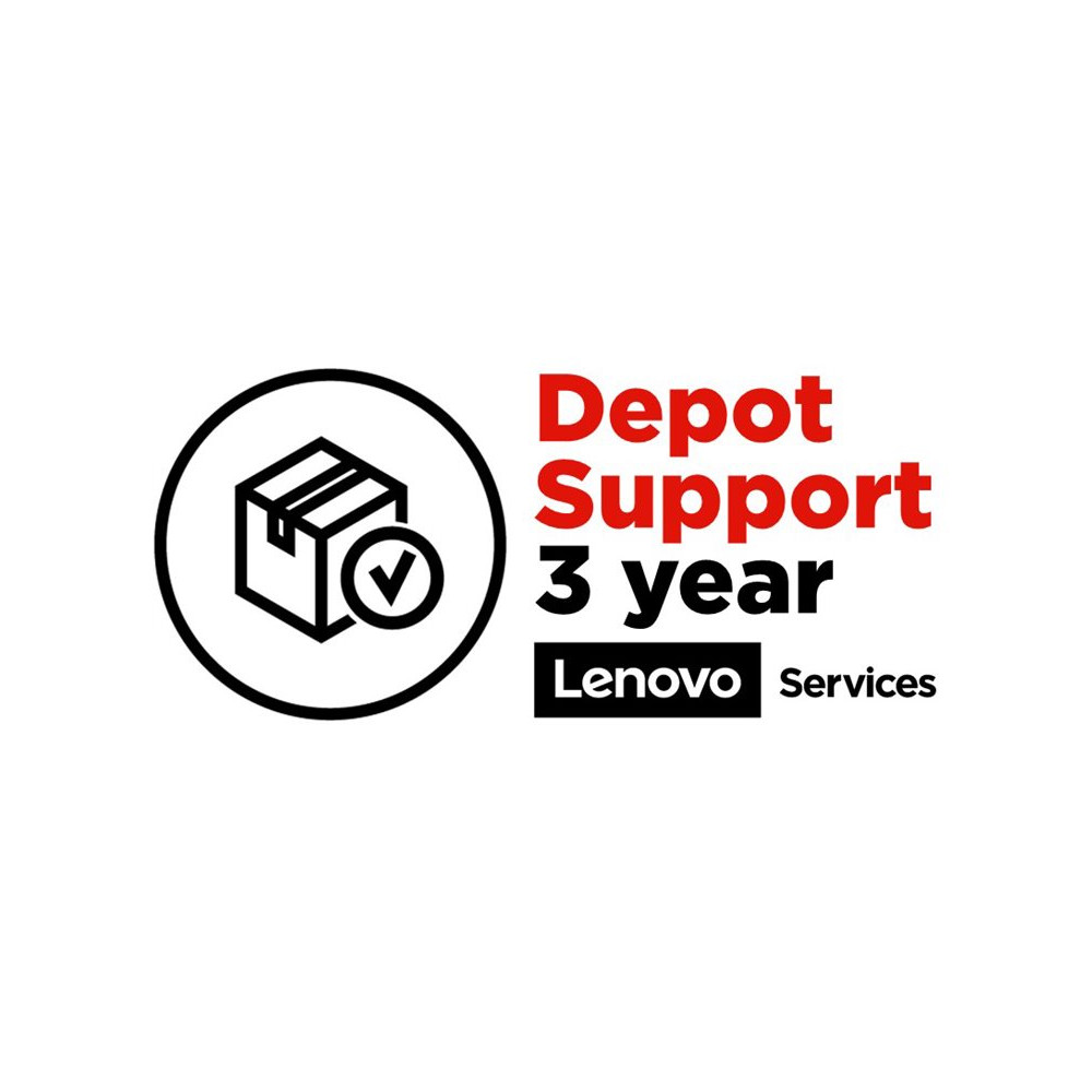 Produktbild för Lenovo Depot/Customer Carry In Upgrade - utökat serviceavtal - 3 år
