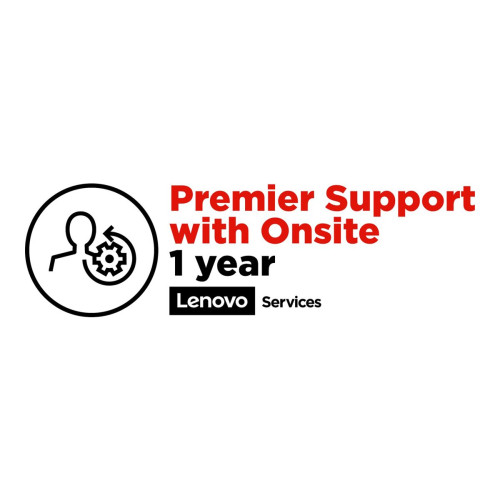 Lenovo Lenovo Premier Support - utökat serviceavtal - 1 år