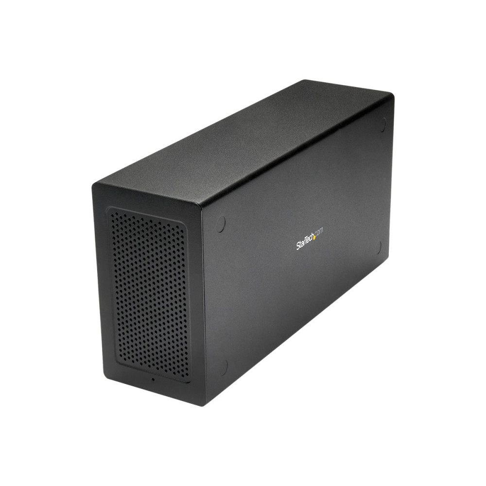 Produktbild för StarTech.com Thunderbolt 3 PCIe Expansion Chassis, External Enclosure Box with 1x PCI-Express Slot, 5K/4K Output Via TB3/DP Ports, TAA - förlängningskabel till systembuss - DP