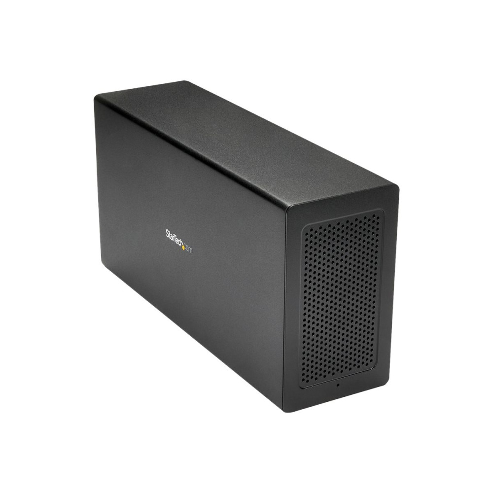 Produktbild för StarTech.com Thunderbolt 3 PCIe Expansion Chassis, External Enclosure Box with 1x PCI-Express Slot, 5K/4K Output Via TB3/DP Ports, TAA - förlängningskabel till systembuss - DP