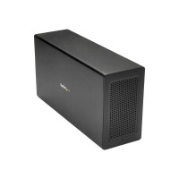Produktbild för StarTech.com Thunderbolt 3 PCIe Expansion Chassis, External Enclosure Box with 1x PCI-Express Slot, 5K/4K Output Via TB3/DP Ports, TAA - förlängningskabel till systembuss - DP