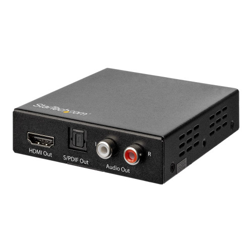 StarTech.com StarTech.com HDMI-audioextraherare med stöd för 4K 60 Hz - HDMI-ljudsignalsextraktor