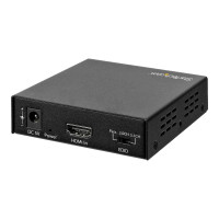 Produktbild för StarTech.com HDMI-audioextraherare med stöd för 4K 60 Hz - HDMI-ljudsignalsextraktor
