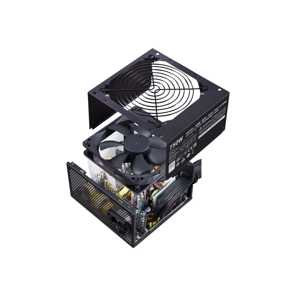 Produktbild för Cooler Master MWE White V2 750 - nätaggregat - 750 Watt