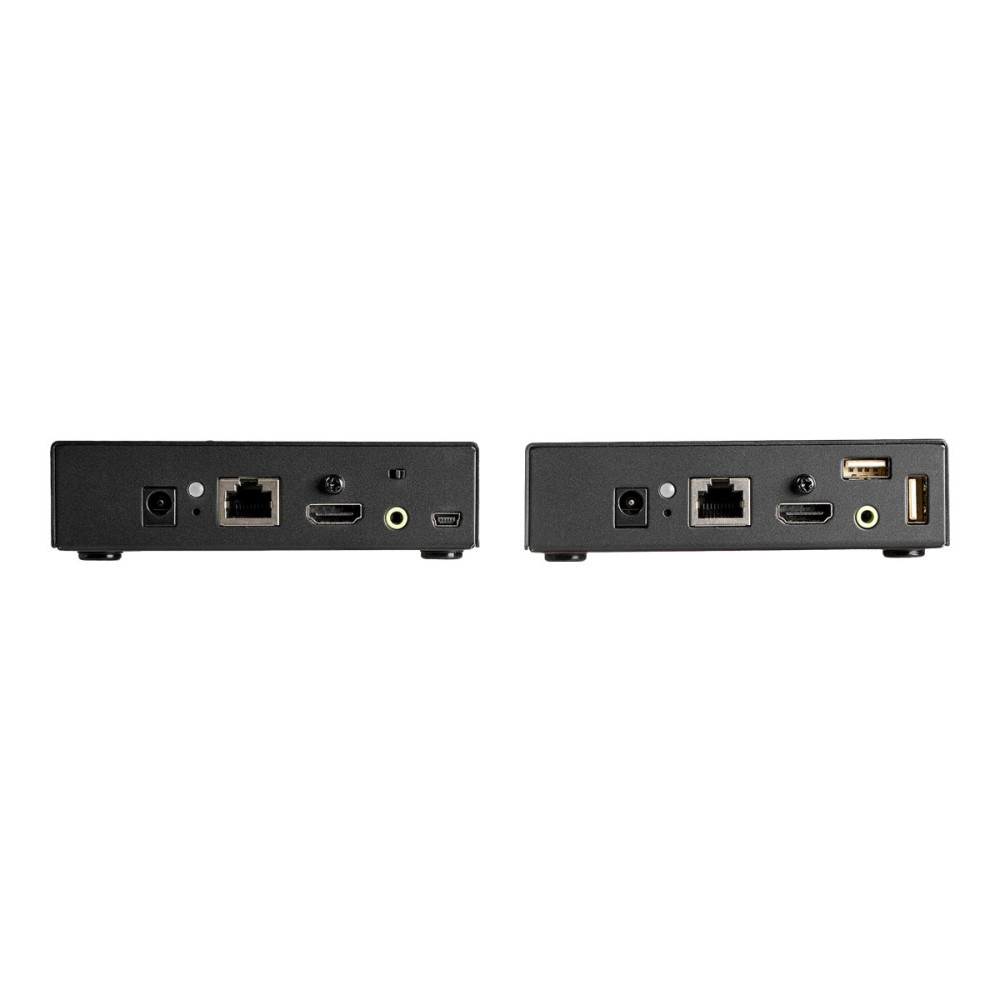 Produktbild för StarTech.com HDMI KVM-förlängare över LAN - 4K 30 Hz - förlängd räckvidd för audio/video - HDMI - TAA-kompatibel