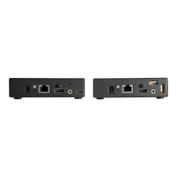 Produktbild för StarTech.com HDMI KVM-förlängare över LAN - 4K 30 Hz - förlängd räckvidd för audio/video - HDMI - TAA-kompatibel