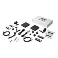 Produktbild för StarTech.com HDMI KVM-förlängare över LAN - 4K 30 Hz - förlängd räckvidd för audio/video - HDMI - TAA-kompatibel