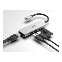 Produktbild för D-Link DUB-M530 - dockningsstation - USB-C / Thunderbolt 3 - HDMI