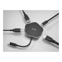 Produktbild för D-Link DUB-M420 - dockningsstation - USB-C / Thunderbolt 3 - HDMI
