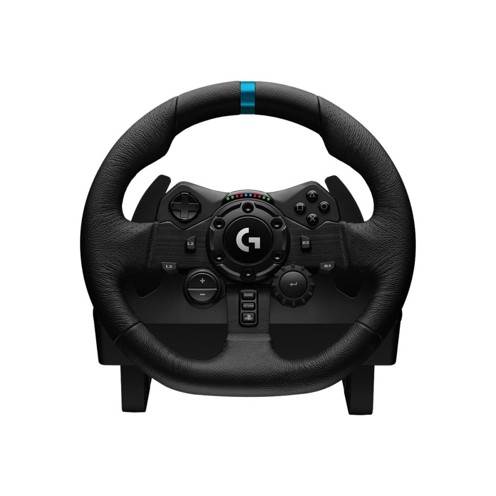 Produktbild för Logitech G923 - ratt- och pedaluppsättning - kabelansluten