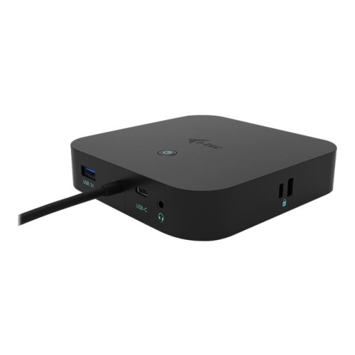 i-tec i-Tec USB-C Dual Display Docking Station with Power Delivery - dockningsstation - USB-C / Thunderbolt 3 - DP - 1GbE